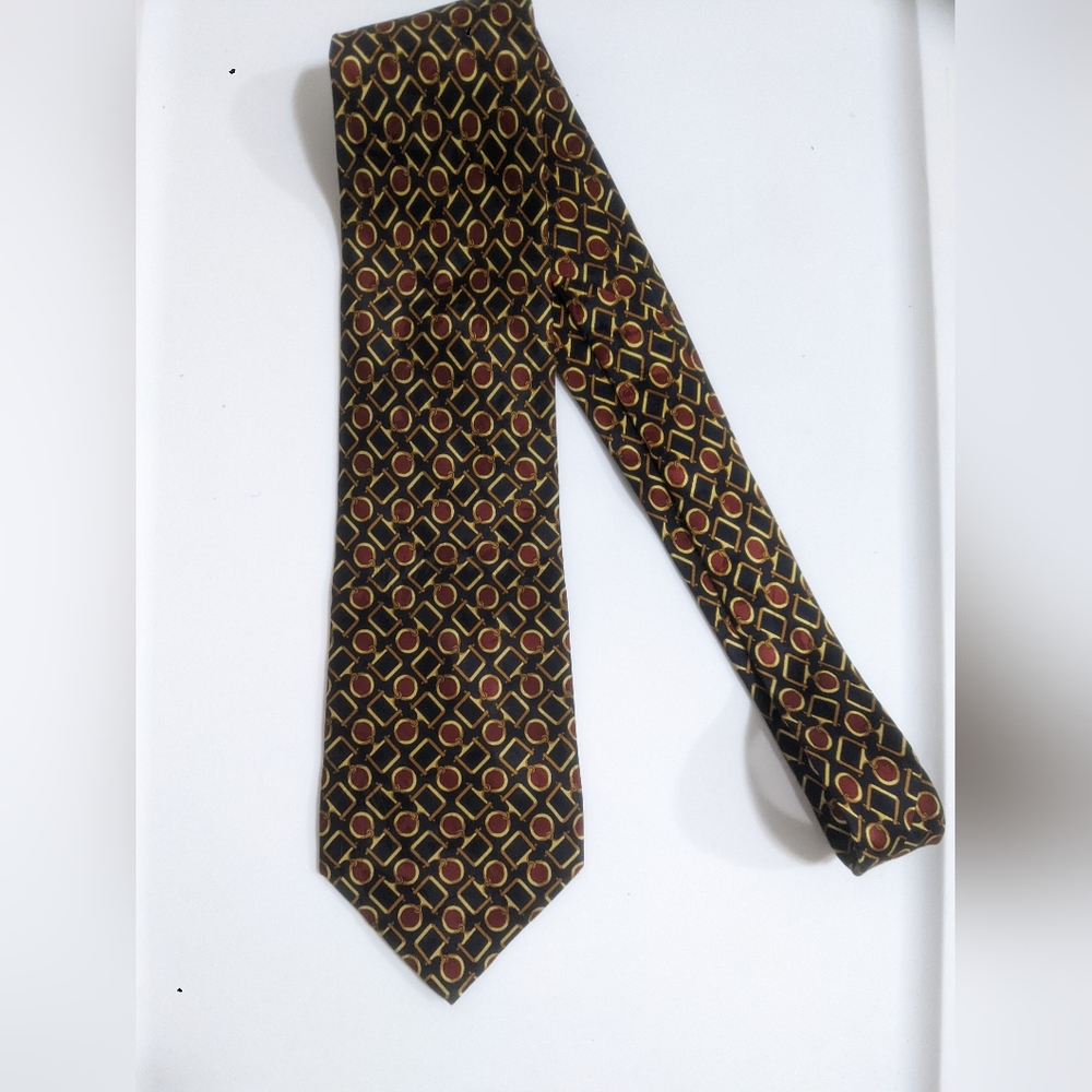 Men's tie By Mimo of Italy Pure Silk Hand made rare find